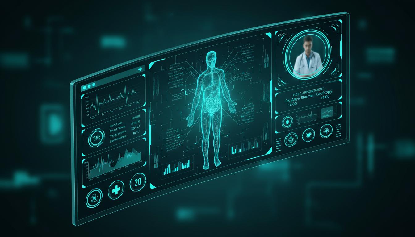 SACS Telemedicine Dashboard - Digital healthcare technology interface